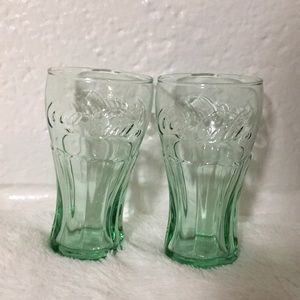 Coca Cola Glass Set of 2